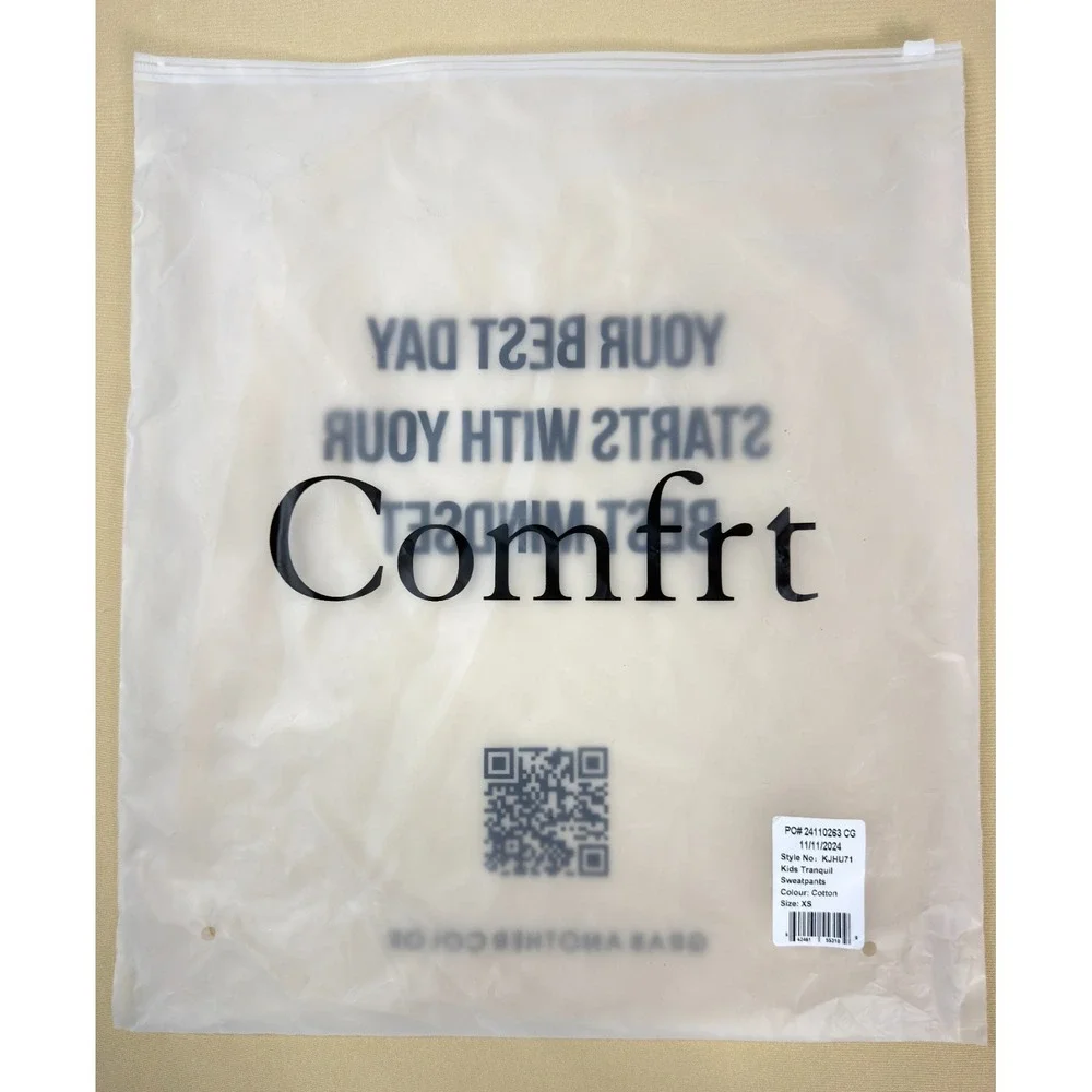 NIB Comfrt Kids Tranquil Sweatpants XS Cotton Off-White‎